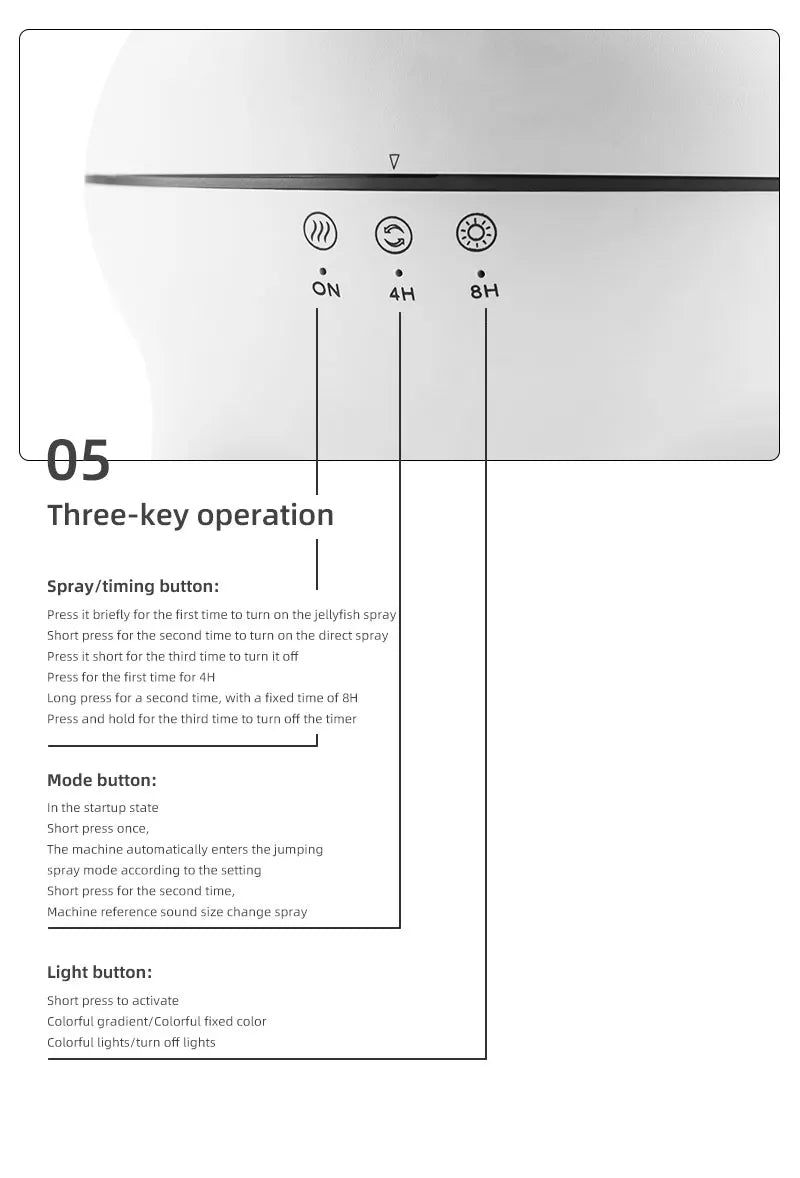 Jellyfish Aroma Humidifier Aromatherapy Diffuser 250ml Ultrasonic Essential Oil Diffuser Remote Control Mist Humidifier for Home