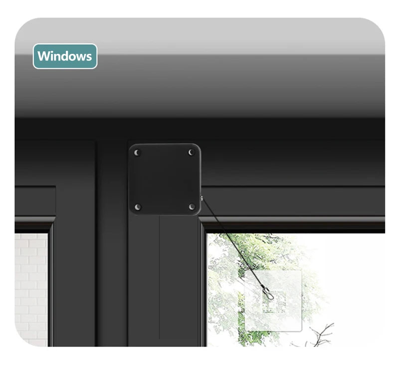 Automatic Sensor Door Closer Punch-Free Adjustable Surface Door Stopper Automatically Close Door Bracket Closer Home Improvement