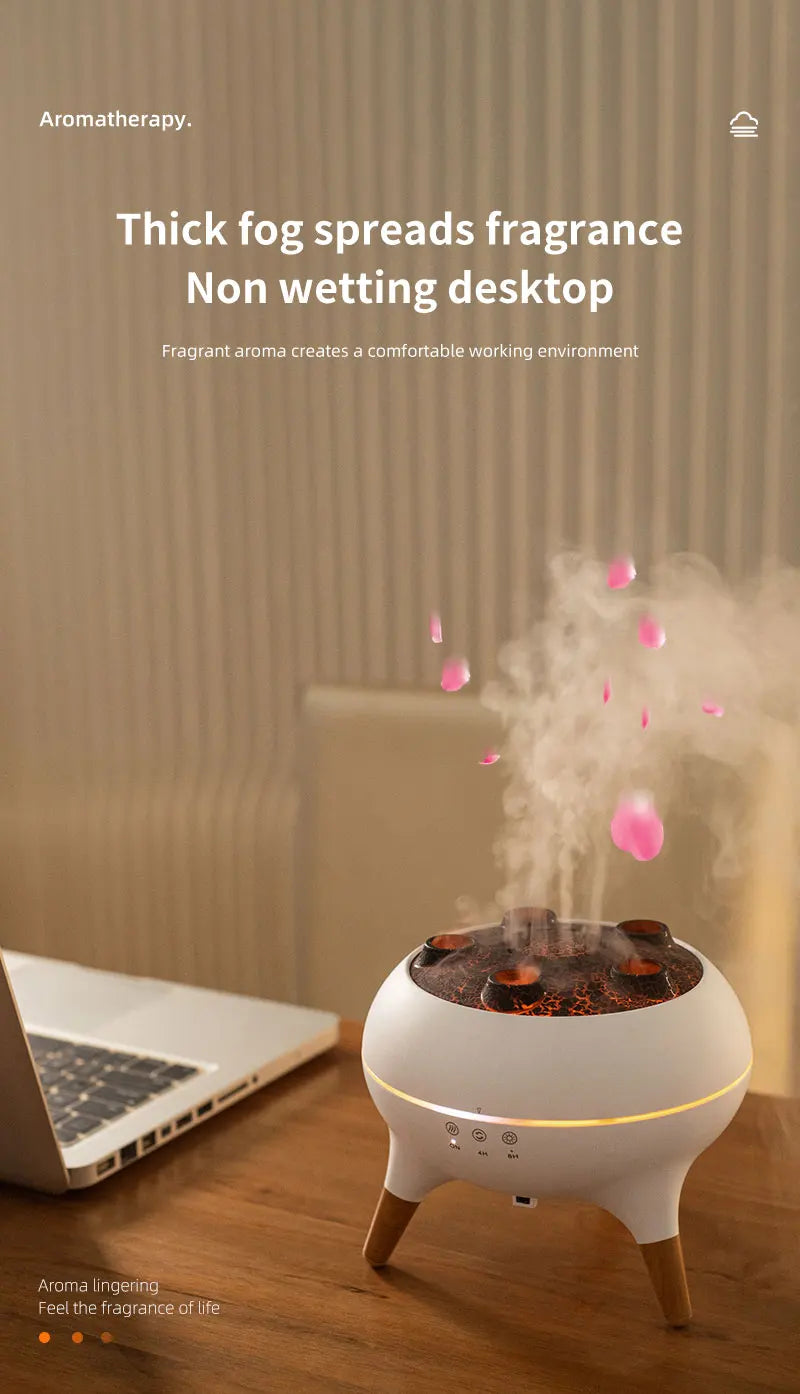 Jellyfish Aroma Humidifier Aromatherapy Diffuser 250ml Ultrasonic Essential Oil Diffuser Remote Control Mist Humidifier for Home
